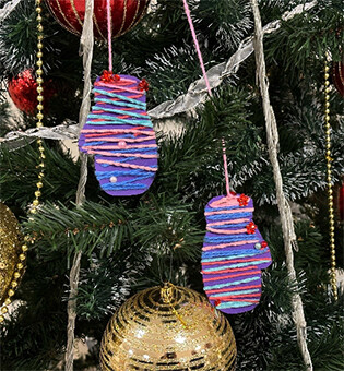 Мастер-класс по изготовлению ёлочного украшения «Новогодний венок»