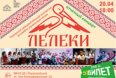 Отчетный концерт НСК ансамбля украинской песни Лелеки