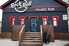 Rock'n'roll music bar