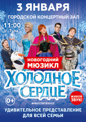 Новогодний мюзикл "ХОЛОДНОЕ СЕРДЦЕ"